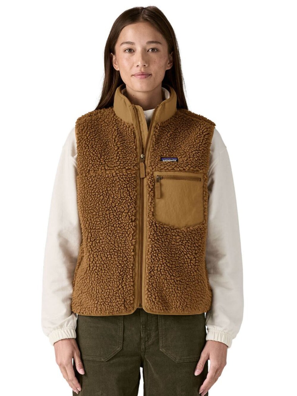 Patagonia Classic Retro-X Vest Deer Brown Size Large NWOT - Picture 13 of 15